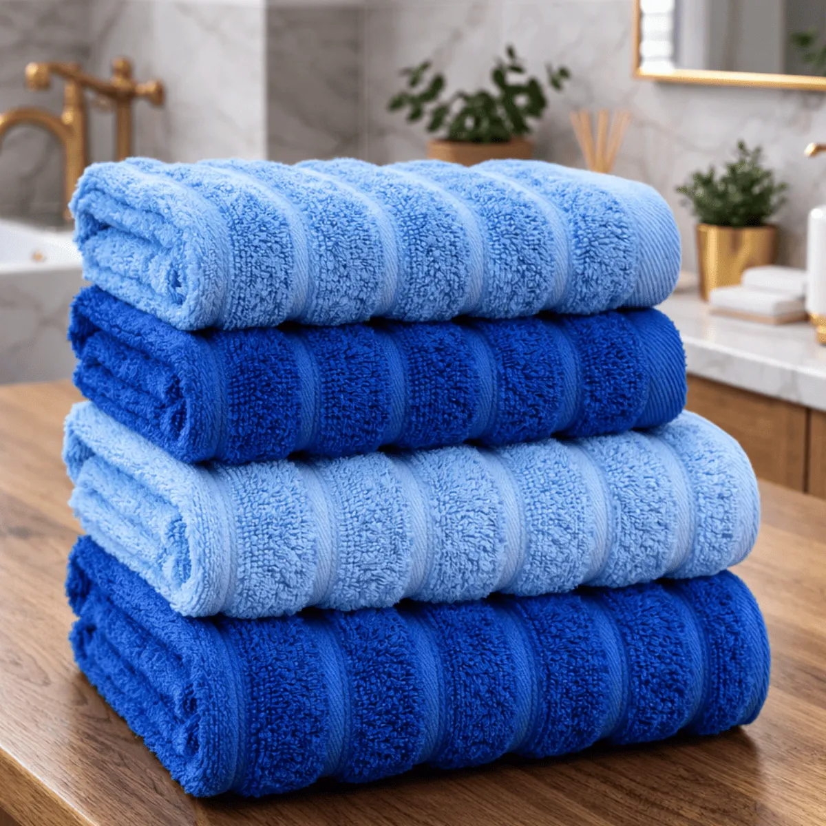 Kit 4 Toalhas de Banho Felpudas Aveludadas Cinza